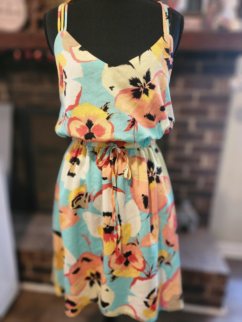 Short Floral Beach Dress
